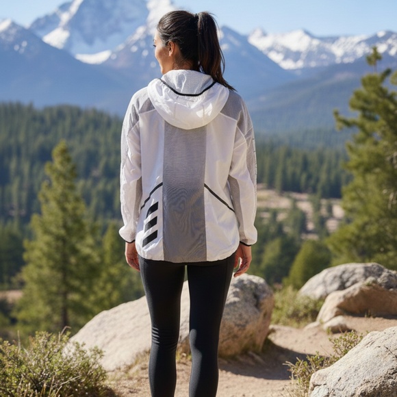 🏔️ NWT Adidas TERREX Windbreaker - Retail $180! Large 🏔️ - Picture 2 of 8